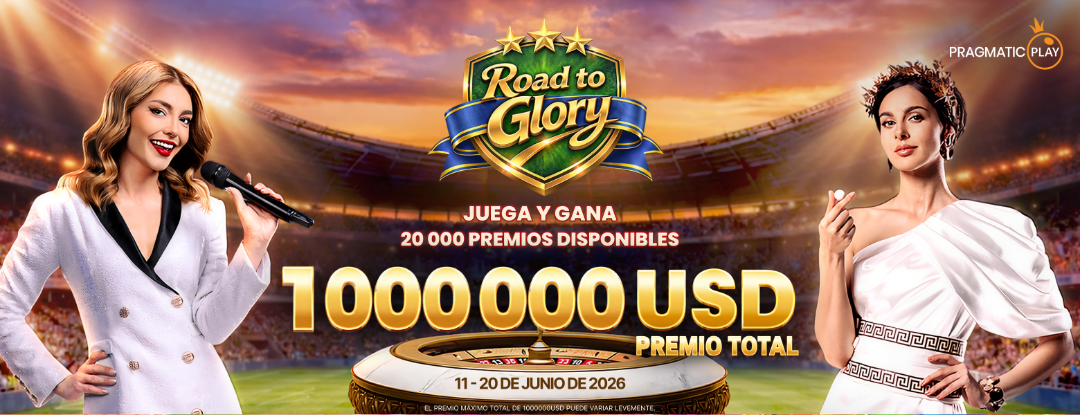 ROAD TO GLORY PRIZE DROP PRAGMATIC