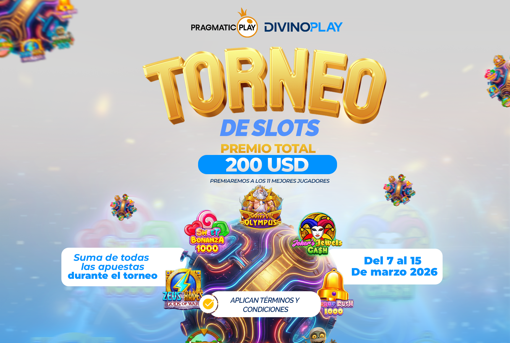 TORNEO DE SLOTS - PRAGMATIC PLAY