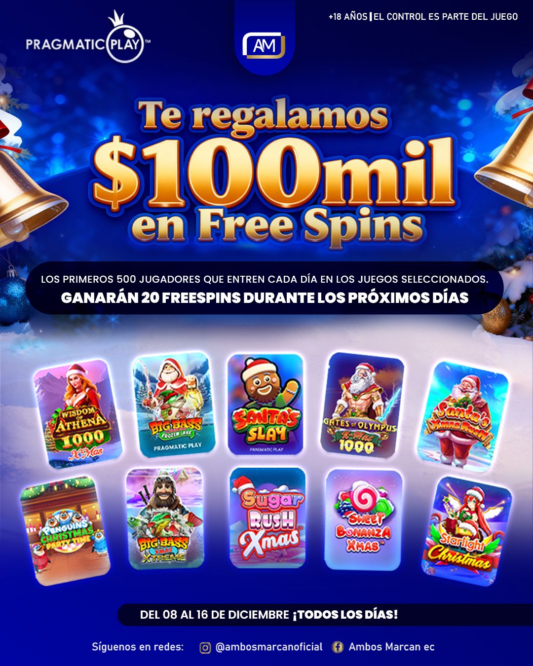 REGALAMOS 10K FREE SPINS