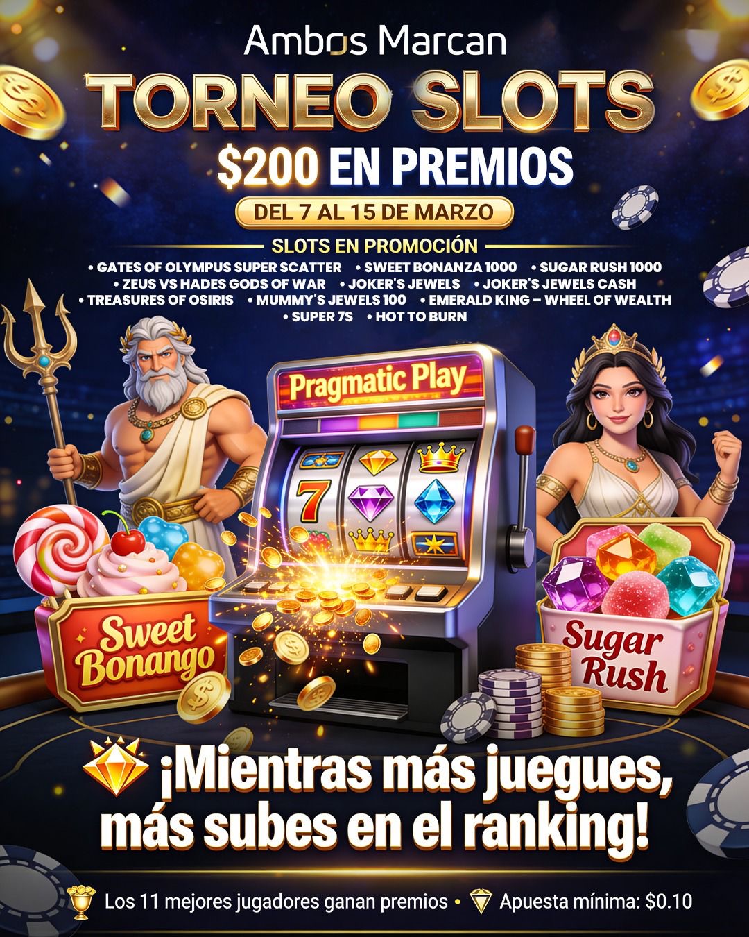 TORNEO SLOTS 🤑